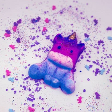 Load image into Gallery viewer, Chubby Unicorn Bath Bomb - Ice Queen

