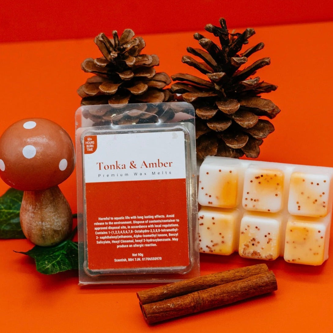 Tonka & Amber Wax Melt Snap Bar