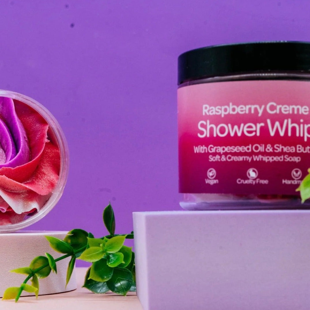 Raspberry Crème Whipped Soap