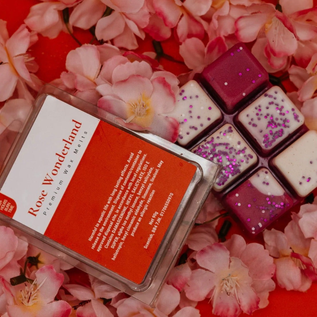 Rose Wonderland Wax Melt Snap Bar