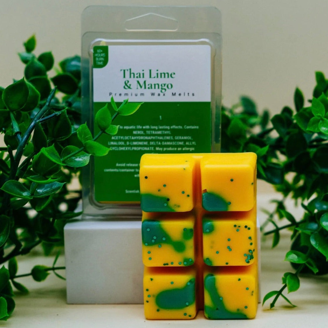 Thai Lime & Mango Wax Melt Snap Bar