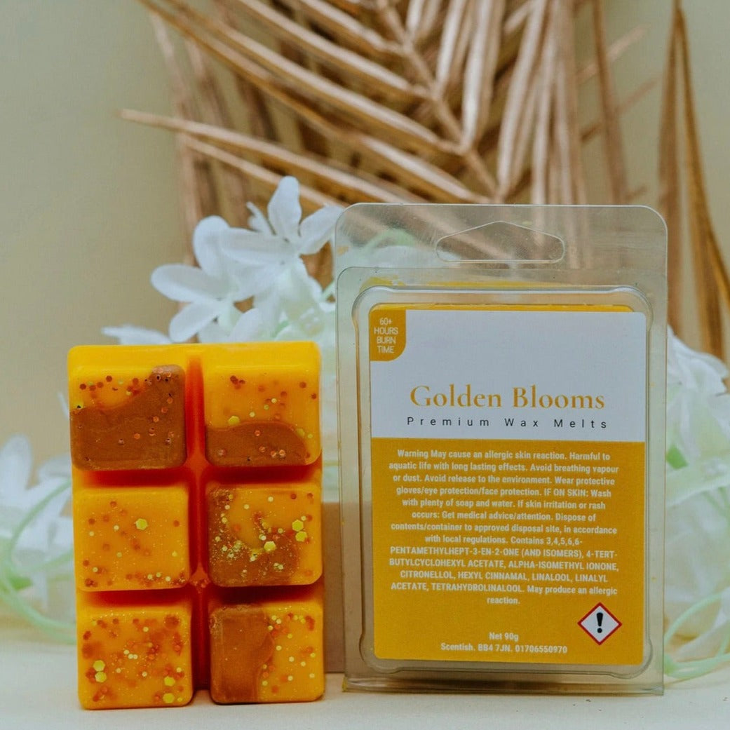 Golden Blooms Wax Melt Snap Bar