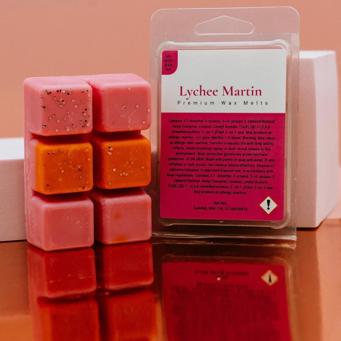 Lychee Martini Wax Melt Snap Bar