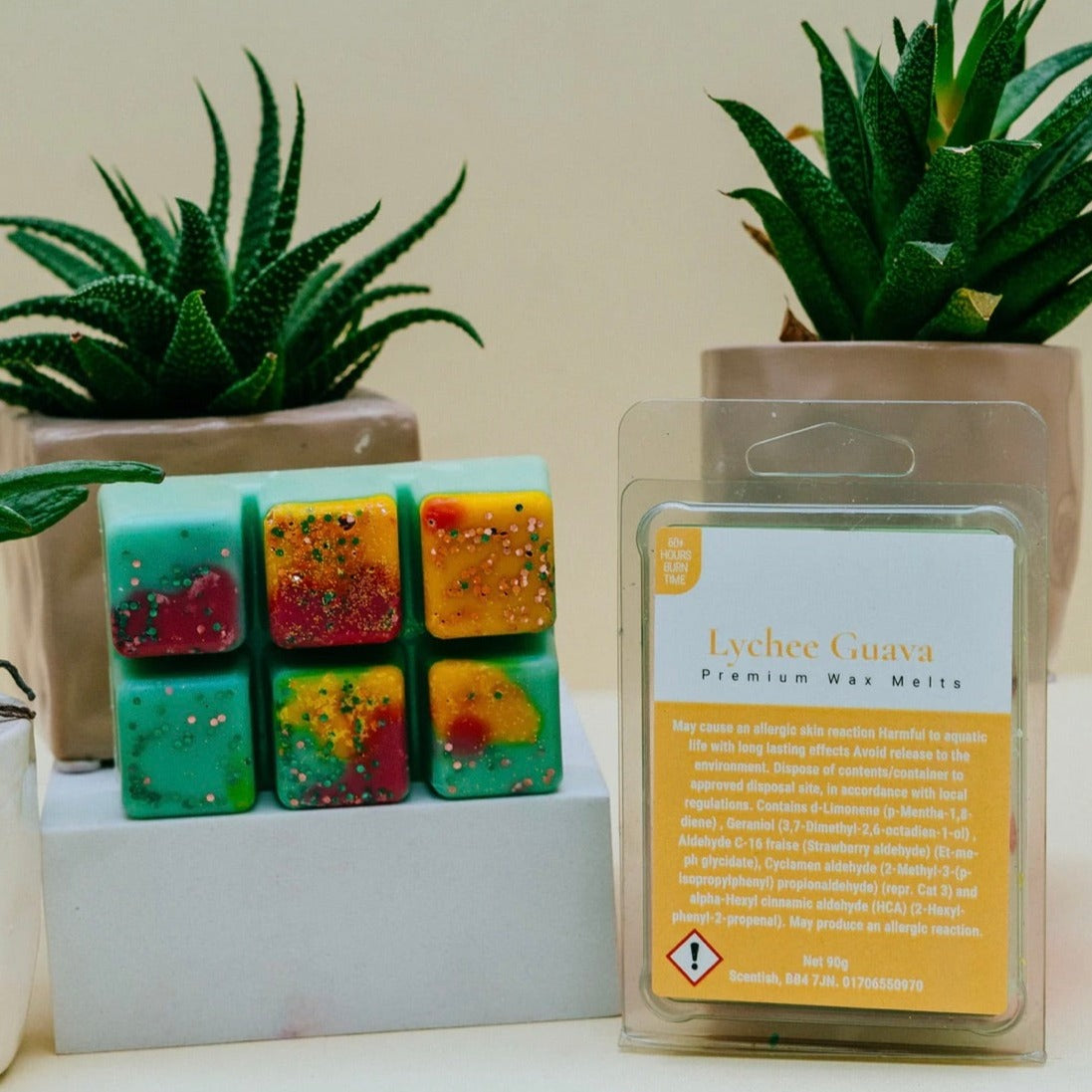 Lychee Guava Wax Melt Snap Bar