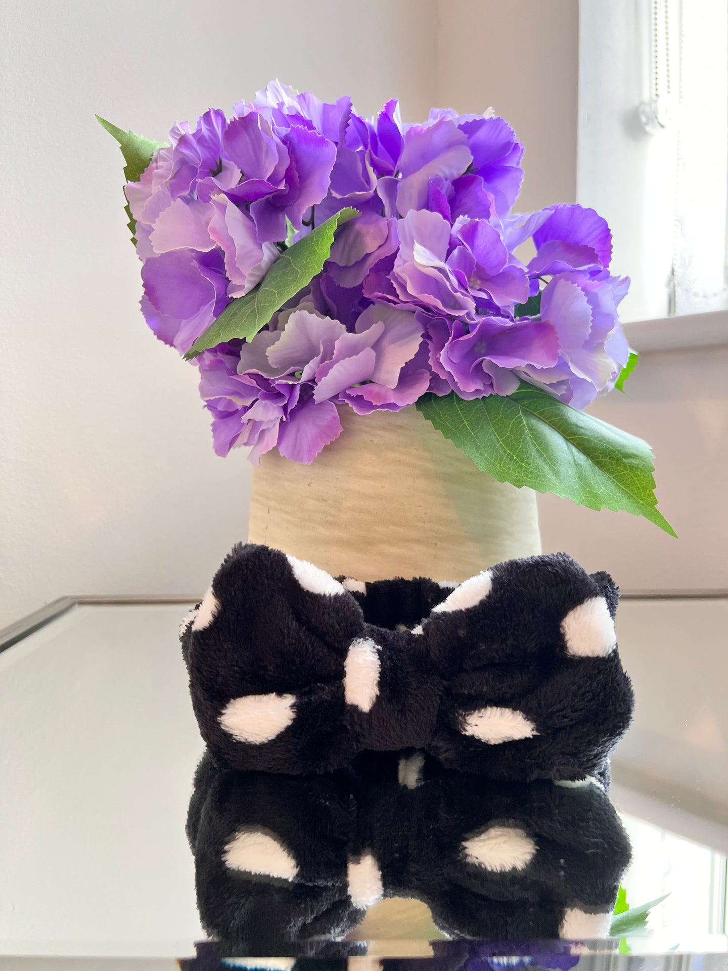 Black & White Dot Headband