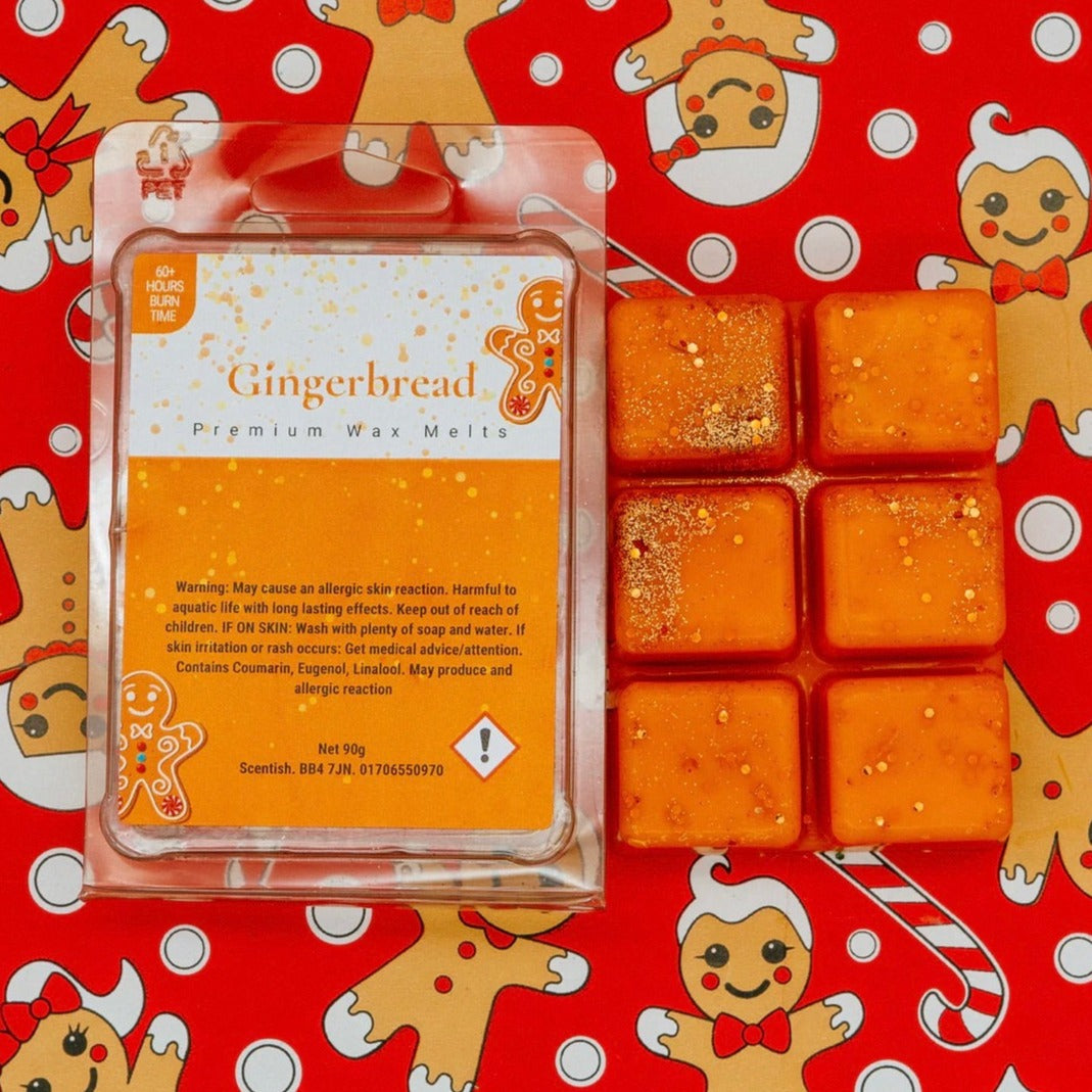 Gingerbread Wax Melt Snap Bar