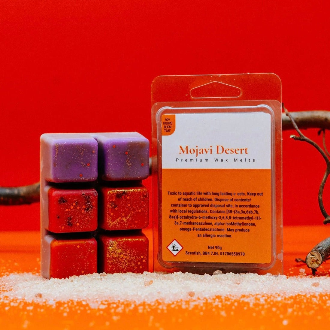 Mojavi Desert Wax Melt Snap Bar