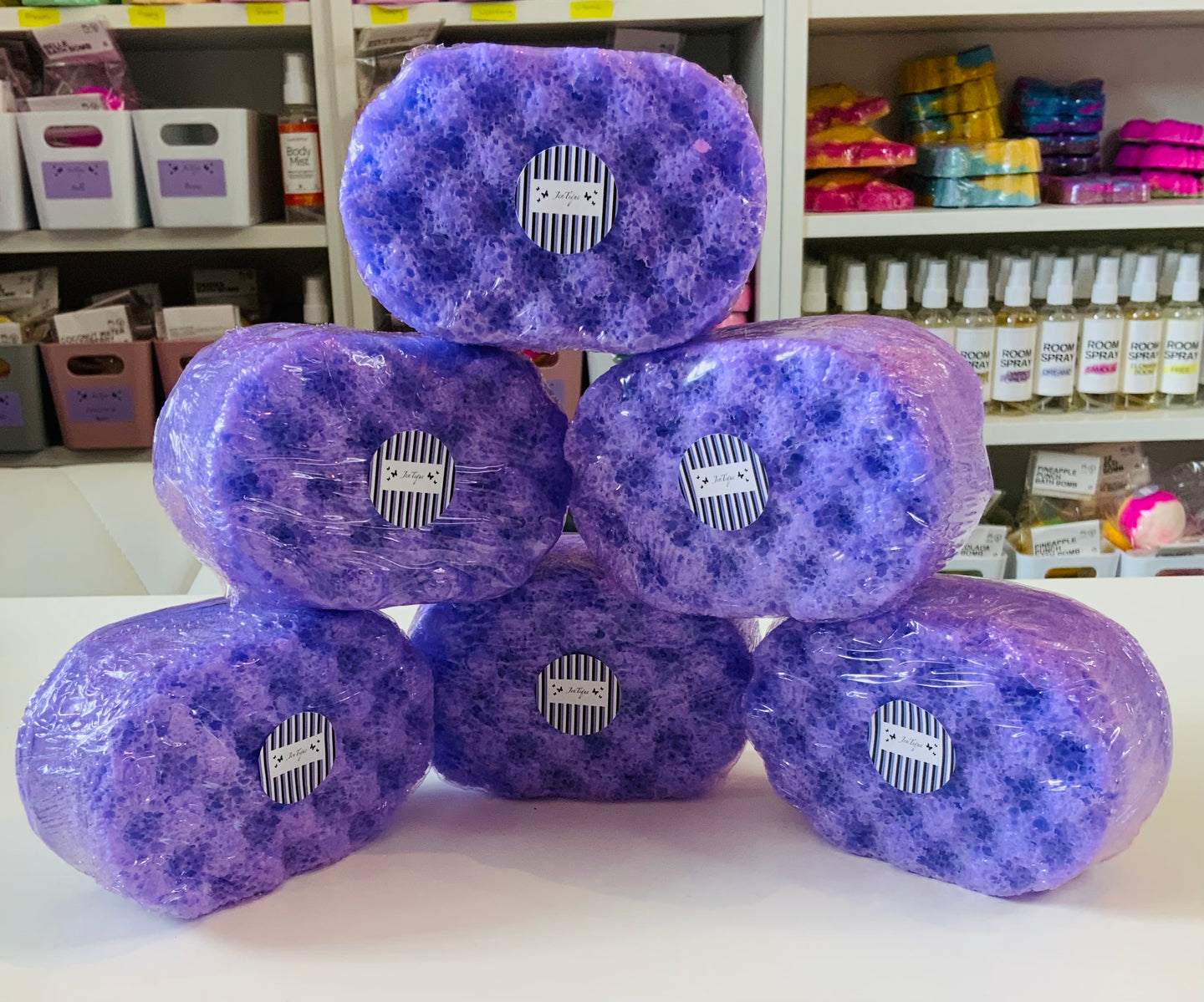 Small Space Girl (Alien) Soap Sponge