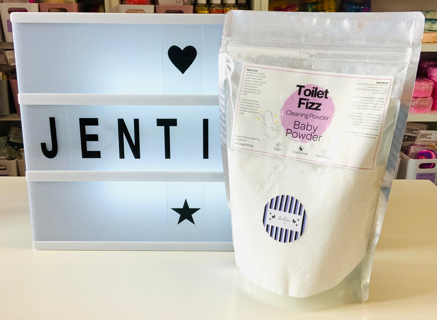 Baby Powder Toilet Fizz