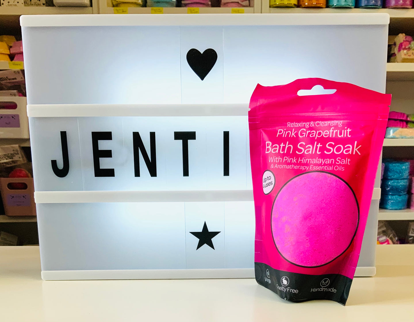 Pink Grapefruit Bath Salt Soak