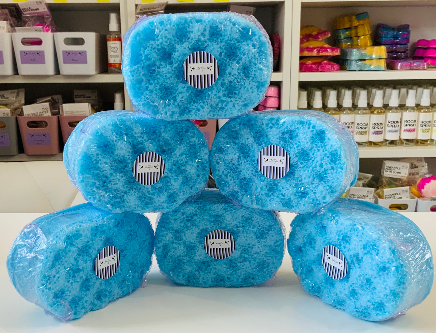 Small Bubblegum Soap Sponge