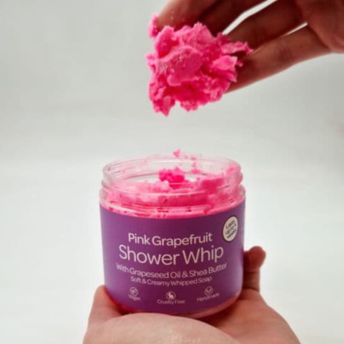 Pink Grapefruit Whipped Soap