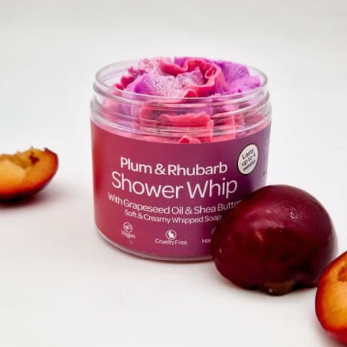 Plum & Rhubarb Whipped Soap