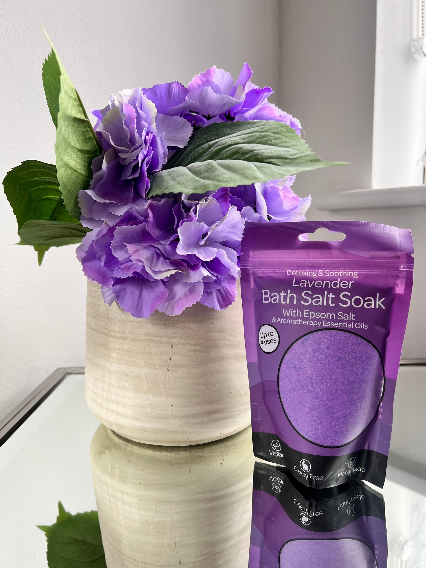 Lavender Bath Salt Soak
